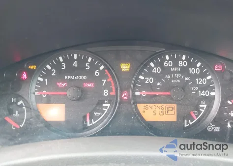 2008 Nissan Xterra S z USA, uszkodzony, nr VIN 5N1AN08WX8C539164